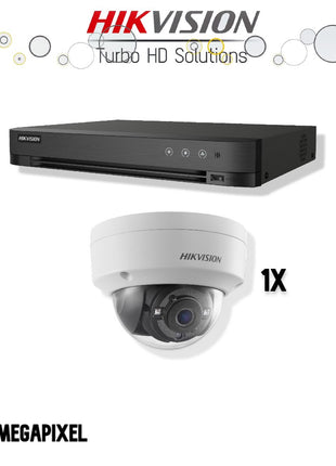 Turbo HD Set | 1x Dome | 5 Megapixel | - alarmsysteemexpert.nl