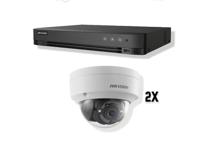 Turbo HD Set | 2x Dome | 5 Megapixel | - alarmsysteemexpert.nl