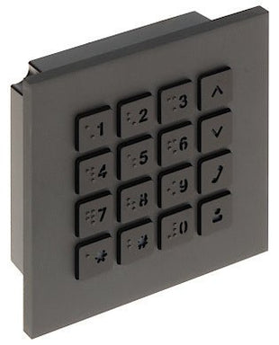 VTO4202FB-MK keyboard module Zwart - alarmsysteemexpert.nl