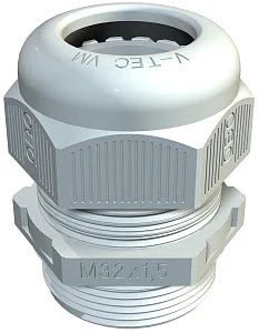 Wartel M25, IP68 voor 3/4" buis lichtgrijs - alarmsysteemexpert.nl