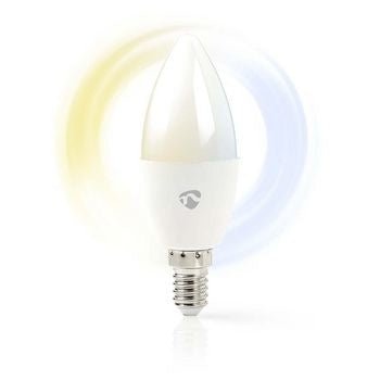 Wi-Fi smart LED-lamp | Warm- tot Koud-Wit | E14 - alarmsysteemexpert.nl