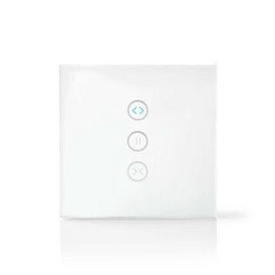 Wi-Fi smart muurschakelaar | Gordijn-, luik- of zonneschermbediening - alarmsysteemexpert.nl